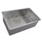 Nantucket Sinks Pro Series Rectangle Single Bowl Undermount Small Radius Corners Stainless Steel Kitchen Sink, 16 ga SR3018 - alternate 5